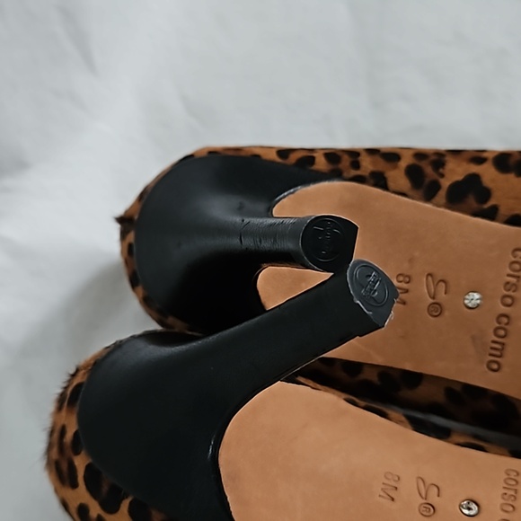 Corso Como Animal Print Calf Hair Pump with Padded insole Size 8 - Picture 12 of 16